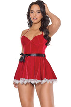 將圖片載入圖庫檢視器 24318 Red Felt Dress by COQUETTE