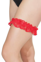 Load image into Gallery viewer, 104 Gathered Lace Garter by COQUETTE
