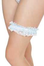 Load image into Gallery viewer, 104 Gathered Lace Garter by COQUETTE
