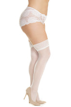 將圖片載入圖庫檢視器 1906 Sheer White Stockings by COQUETTE
