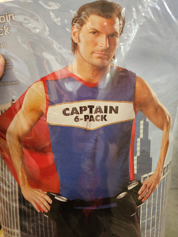 Captain 6 pack costume