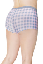 Load image into Gallery viewer, 21504 Pink Checkered Booty Shorts by COQUETTE

