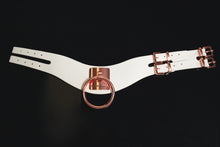 將圖片載入圖庫檢視器 23619 White Vegan Leather Collar by COQUETTE
