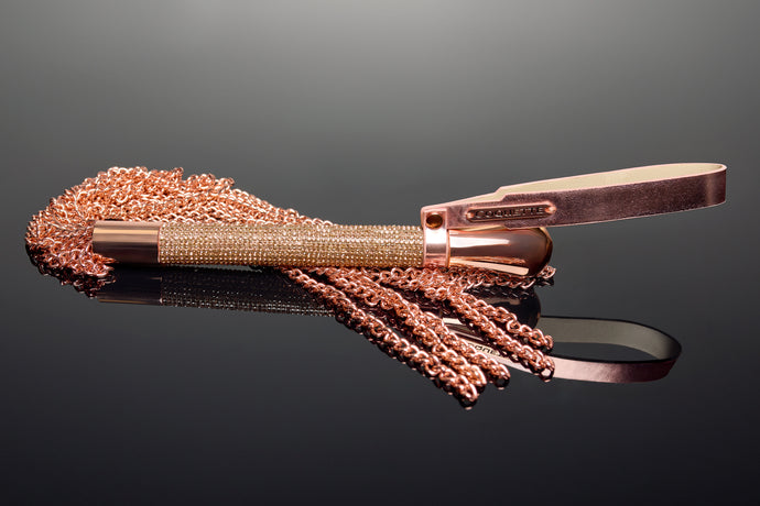 24612 Rose Gold Chain Whip by COQUETTE
