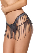 將圖片載入圖庫檢視器 25509 Gunsmoke Grey Chain Belt by COQUETTE
