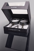 Charger l&#39;image dans la galerie, 25606 Gunsmoke Grey Leather Cuffs by COQUETTE
