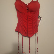 Charger l&#39;image dans la galerie, Small Red Knit Bustier
