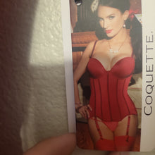 Load image into Gallery viewer, Small Red Knit Bustier

