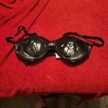 Load image into Gallery viewer, Small Black Skull Bra
