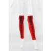 Load image into Gallery viewer, 20315 RED/WHITE BOOT COVERS by Coquette
