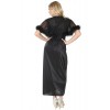 Load image into Gallery viewer, 21313 MARABOU BLACK ROBE by Coquette
