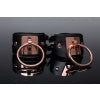 22526 VEGAN LEATHER HANDCUFFS by Coquette